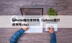 iphone国行序列号（iphone国行序列号cha）