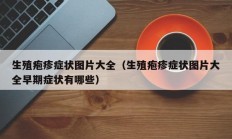 生殖疱疹症状图片大全（生殖疱疹症状图片大全早期症状有哪些）